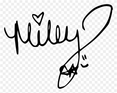 miley cyrus signature|miley cyrus personality.